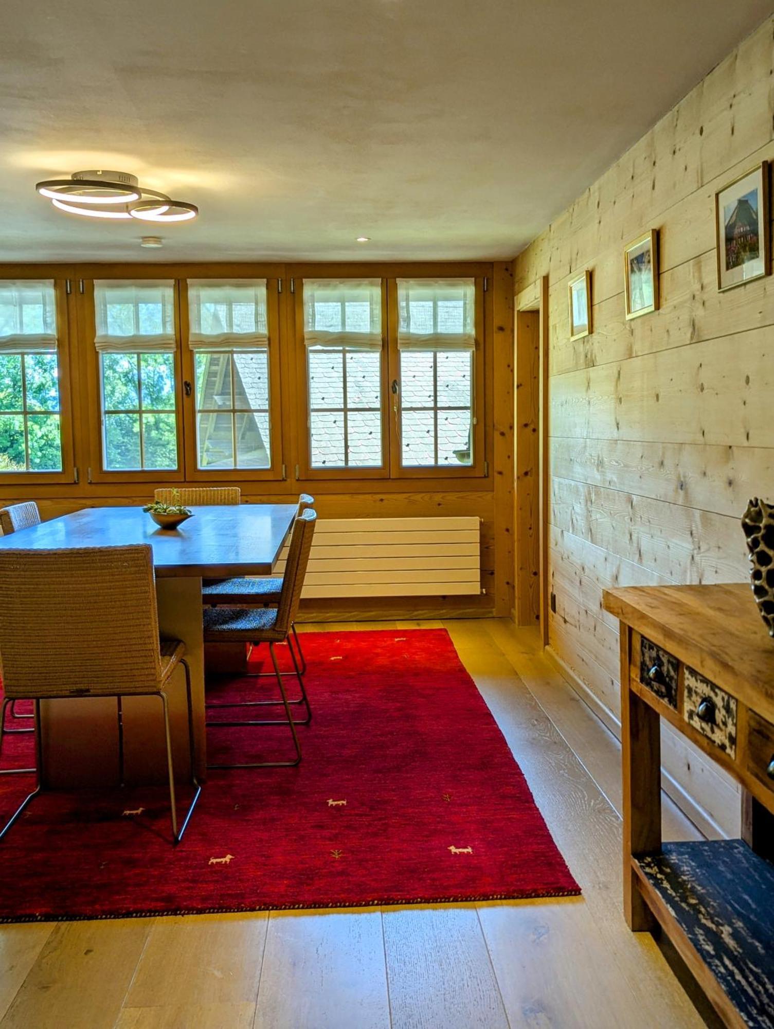 Swiss Mountain-Valley View Lodge Erlenbach im Simmental Exterior foto
