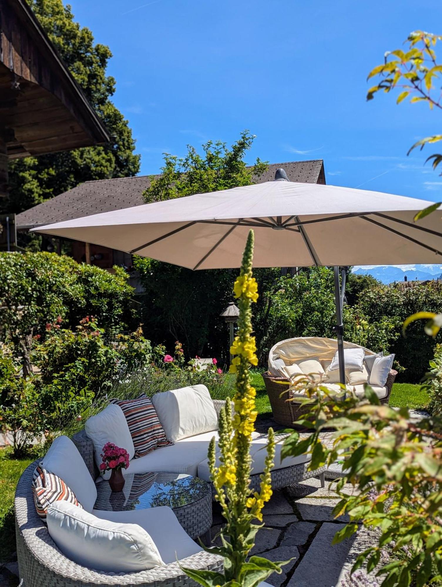 Swiss Mountain-Valley View Lodge Erlenbach im Simmental Exterior foto