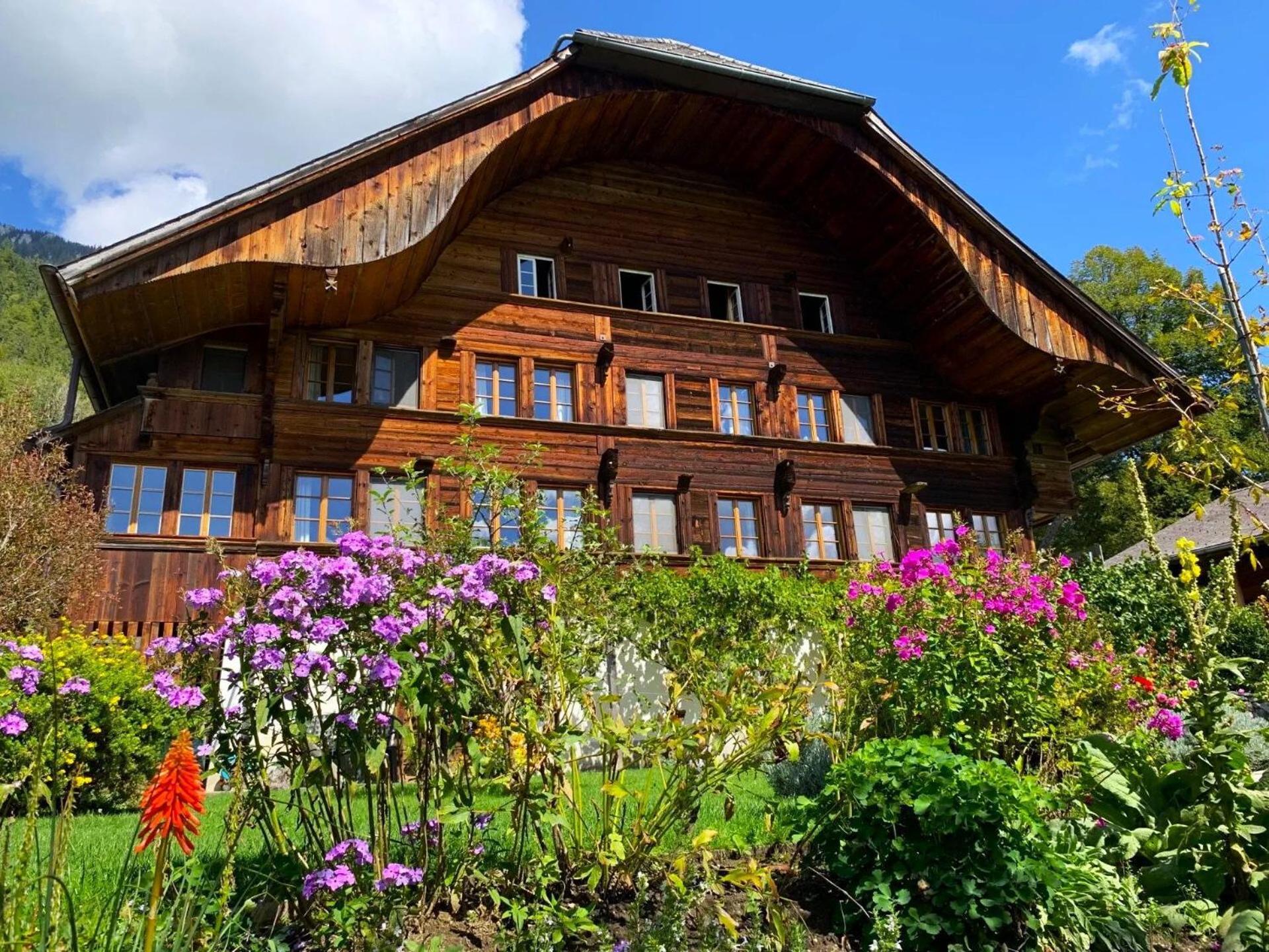 Swiss Mountain-Valley View Lodge Erlenbach im Simmental Exterior foto