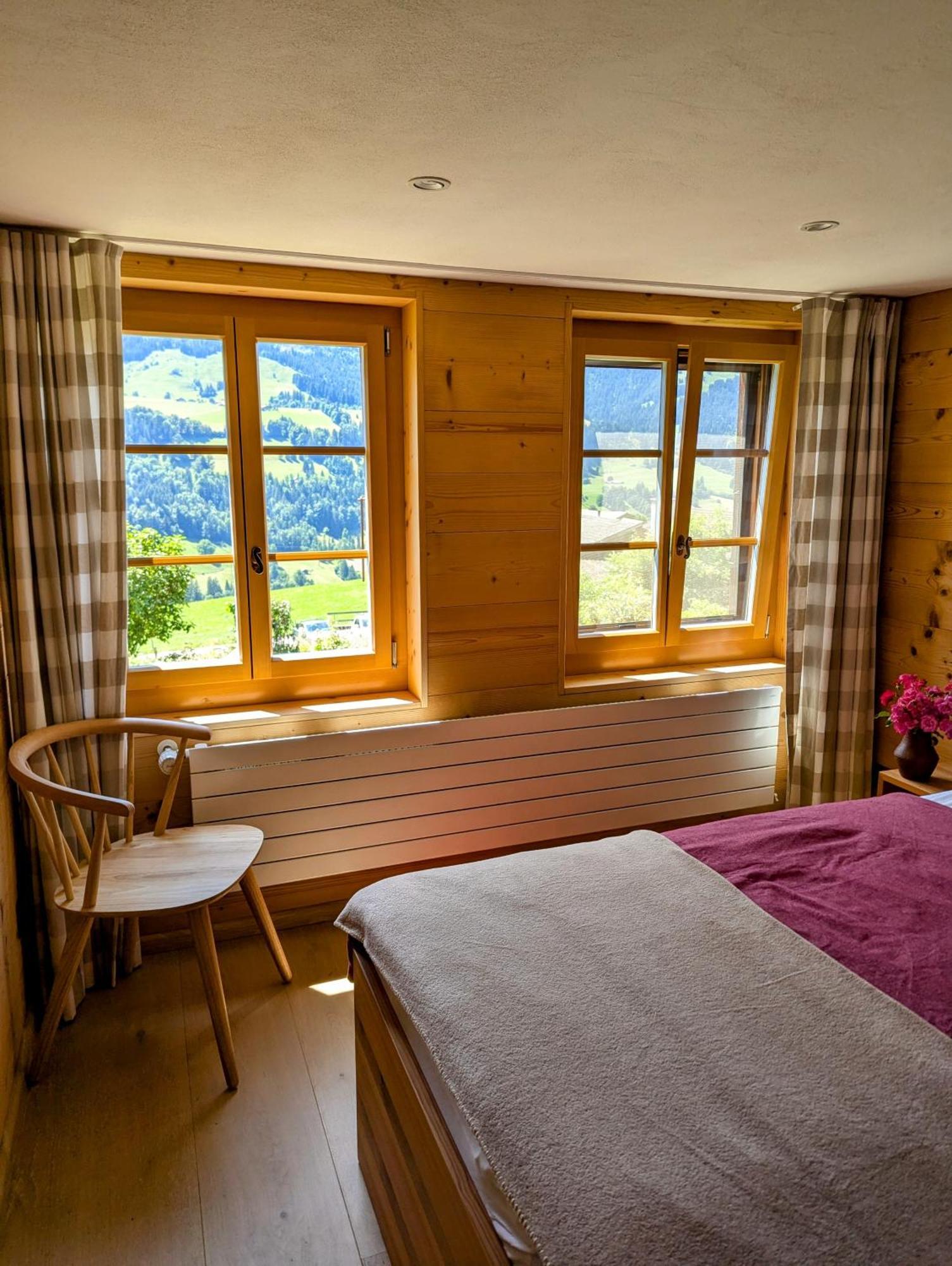 Swiss Mountain-Valley View Lodge Erlenbach im Simmental Exterior foto